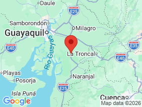 Map of Site Report: Reserva Ecologica Manglar Churute, Ecuador
